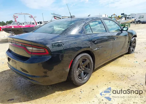 2017 Dodge Charger Police Rwd из США, поврежденный, VIN 2C3CDXAT5HH602990